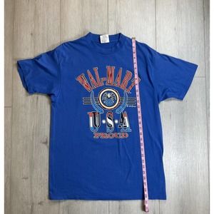 Vintage RARE Walmart USA Proud Single Stitch Tshirt Made In USA From 1991 Sz XL